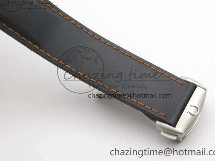 0127 GoodFit Planet Ocean Pro 45mm OMF 1:1 Best Edition Orange Marker On Rubber Strap A8500 (Black Balance Wheel) 8139